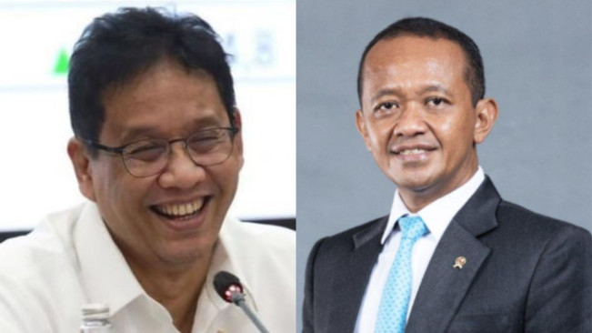 Kolase Purbaya Yudhi Sadewa dan Bahlil Lahadalia (Instagram)